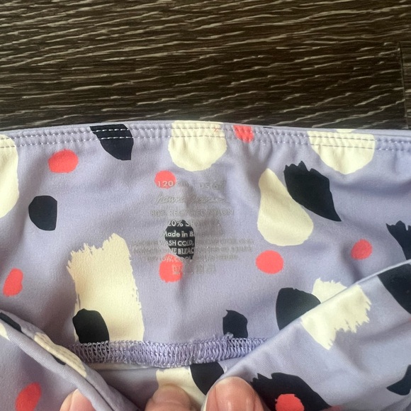 Hanna Andersson Girls Leggings Size 6-7 - Picture 2 of 2